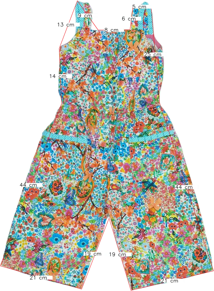 Többszínű Rosalita Playsuit / Jumpsuit EU 104 / UK 4 év / US 4T/XS