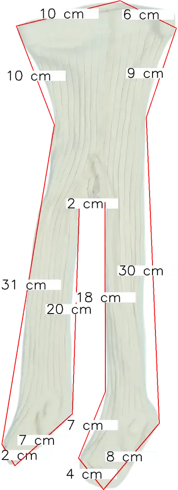 Barna Kiabi Harisnya EU 74 / UK 6-9 hónap / US 6-9 hónap