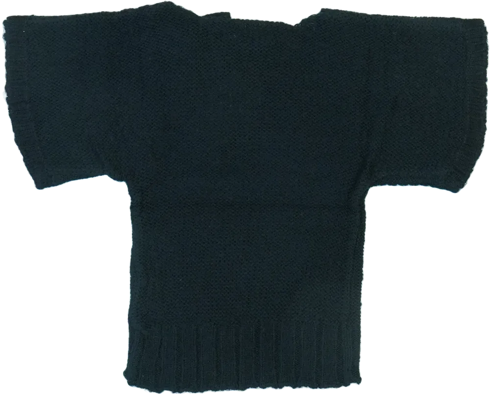 Fekete CycleBand Kötött pulcsi EU 104 / UK 4 év / US 4T/XS