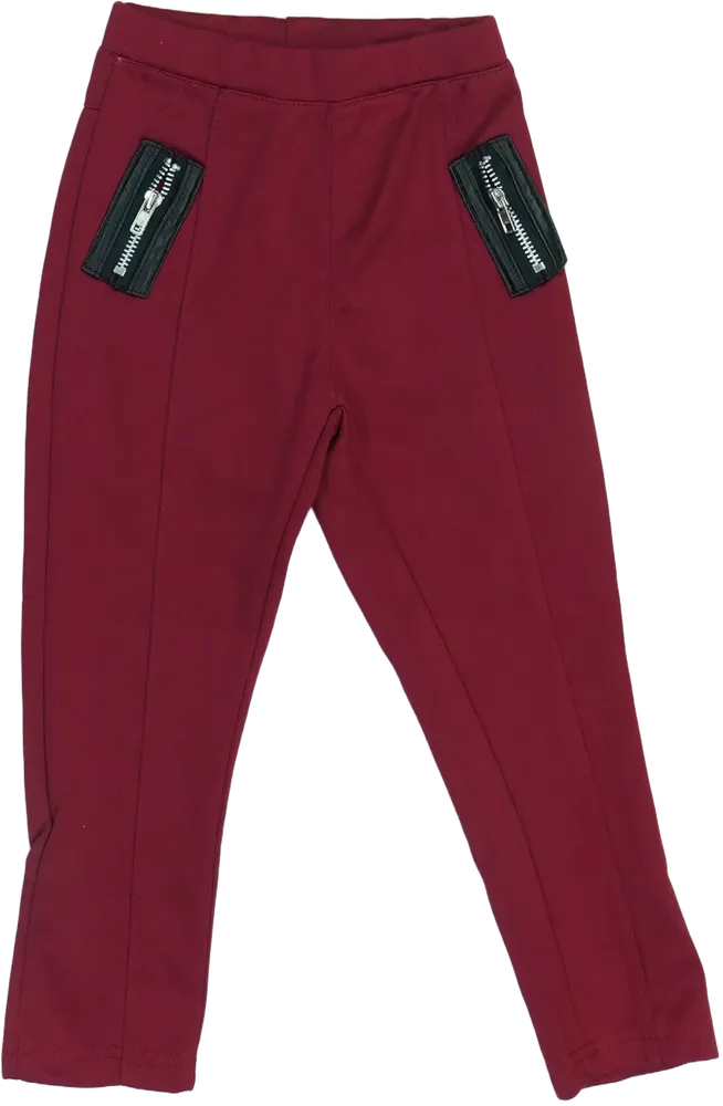 Bordó Punkidz Leggings EU 98 / UK 3 év / US 3T