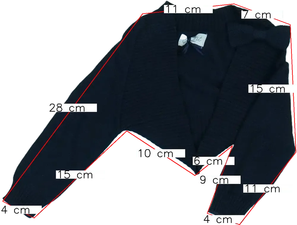 Kék Overkids Bolero EU 62 / UK 0-3 hónap / US 0-3 hónap