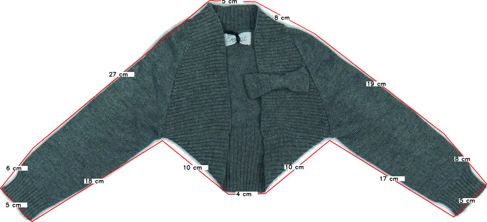 Szürke Overkids Bolero EU 74 / UK 6-9 hónap / US 6-9 hónap