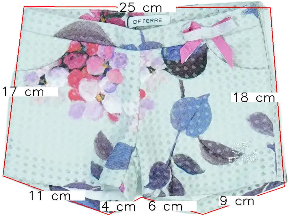 Szürke GF Ferré Rövidnadrág EU 74 / UK 6-9 hónap / US 6-9 hónap