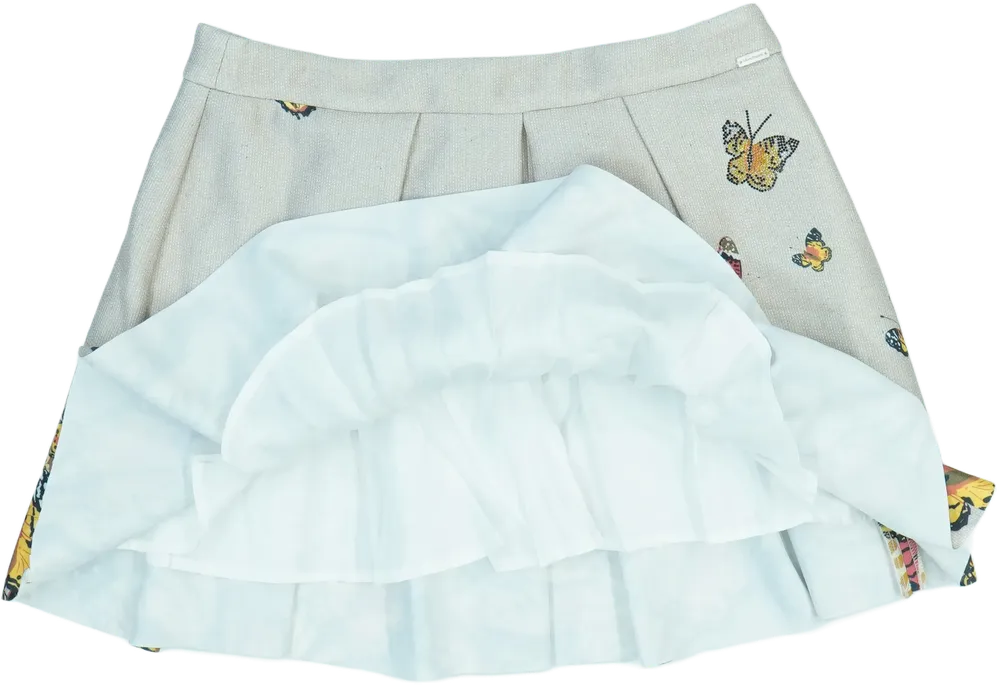 Barna Laura Biagiotti Szoknya EU 164 / UK 14 év / US 14 év/XL