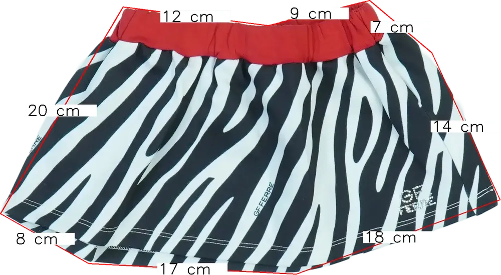 Többszínű GF Ferré Szoknya EU 92 / UK 2 év / US 2T