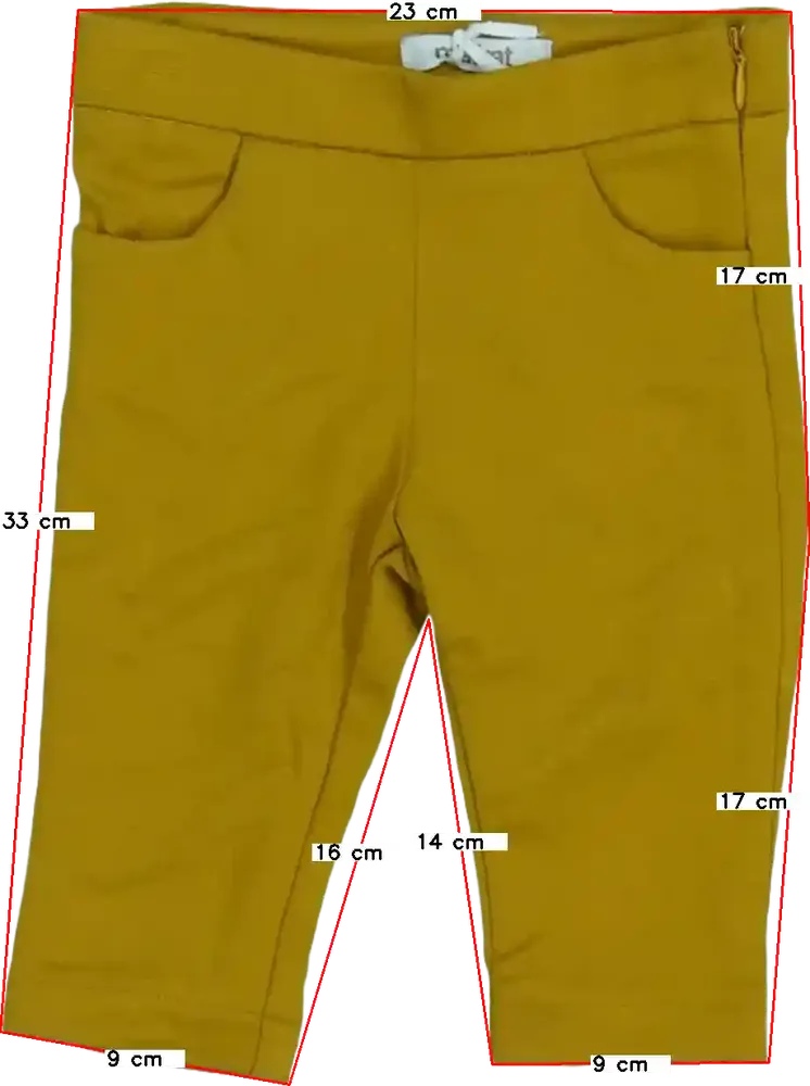 Sárga Mafrat Baby nadrág EU 68 / UK 3-6 hónap / US 3-6 hónap