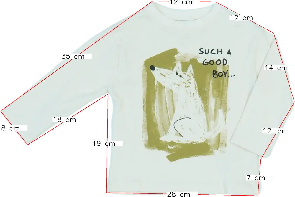 Barna Zara Hosszú ujjú felső EU 80 / UK 9-12 hónap / US 12 hónap