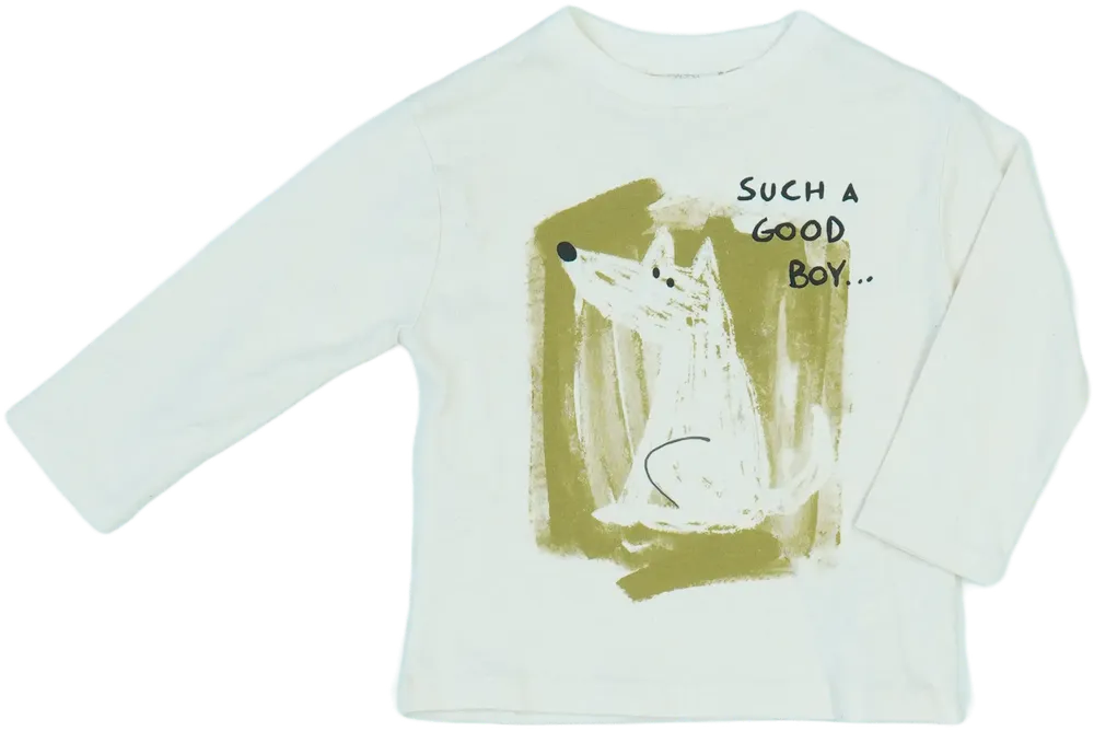 Barna Zara Hosszú ujjú felső EU 80 / UK 9-12 hónap / US 12 hónap