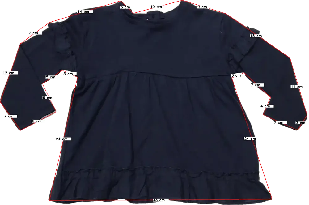 Kék Zara Ruha EU 74 / UK 6-9 hónap / US 6-9 hónap