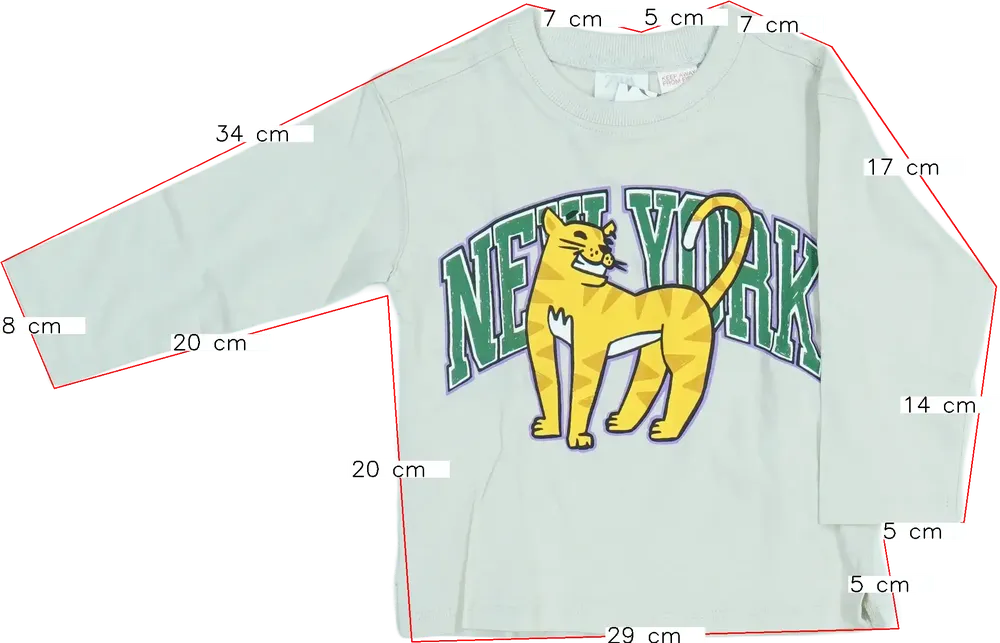 Barna Zara Hosszú ujjú felső EU 80 / UK 9-12 hónap / US 12 hónap