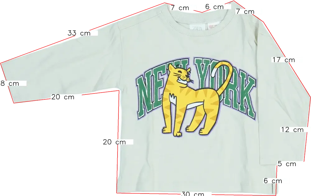 Barna Zara Hosszú ujjú felső EU 86 / UK 12-18 hónap / US 18 hónap