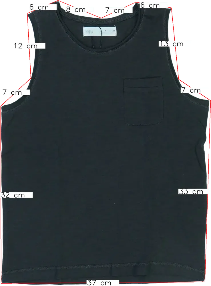 Szürke Zara Fiú / Férfi atléta EU 122 / UK 7 év / US 7 év/M