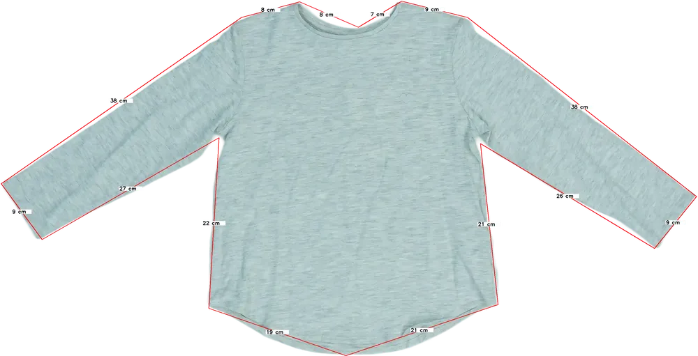 Szürke Zara Hosszú ujjú felső EU 116 / UK 6 év / US 6 év/S