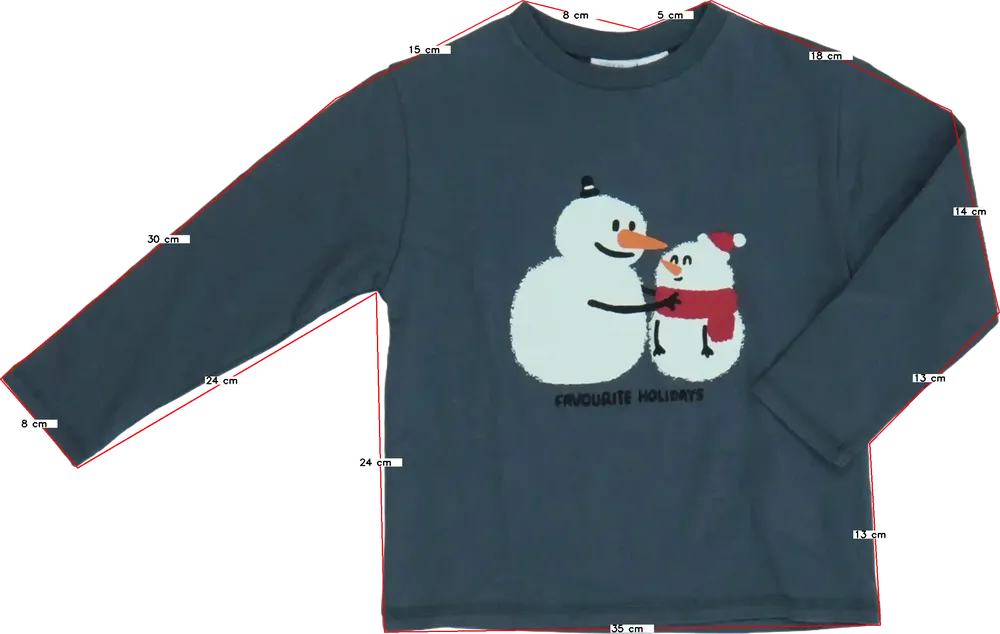 Szürke Zara Hosszú ujjú felső EU 104 / UK 4 év / US 4T/XS