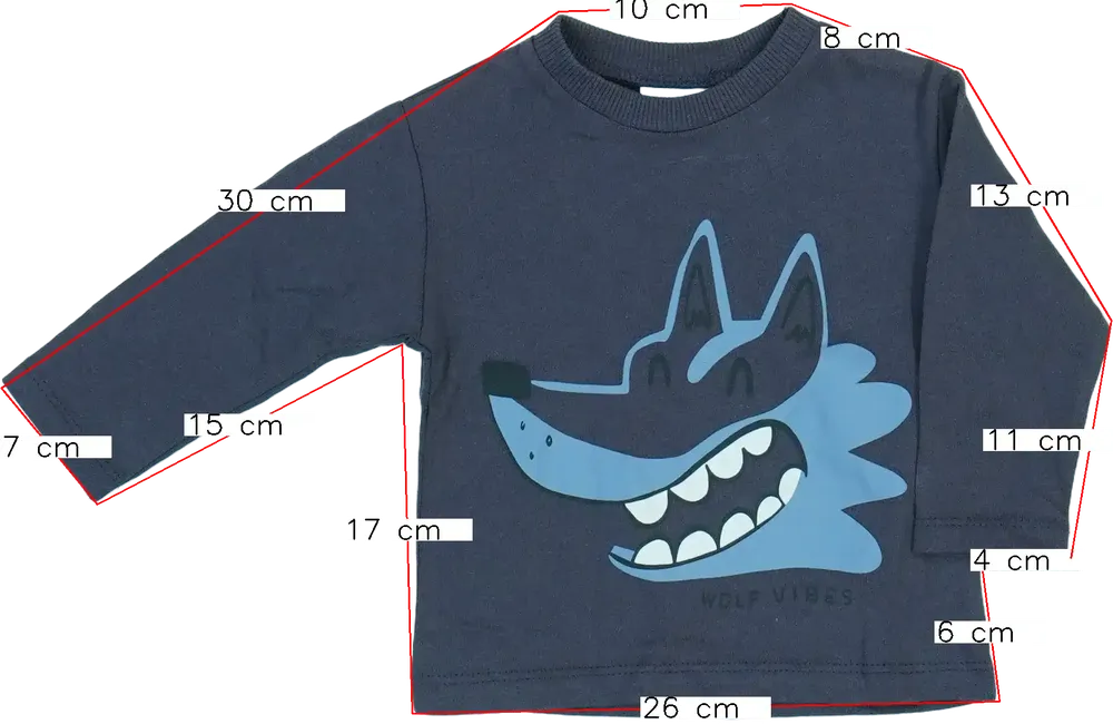 Szürke Zara Hosszú ujjú felső EU 68 / UK 3-6 hónap / US 3-6 hónap