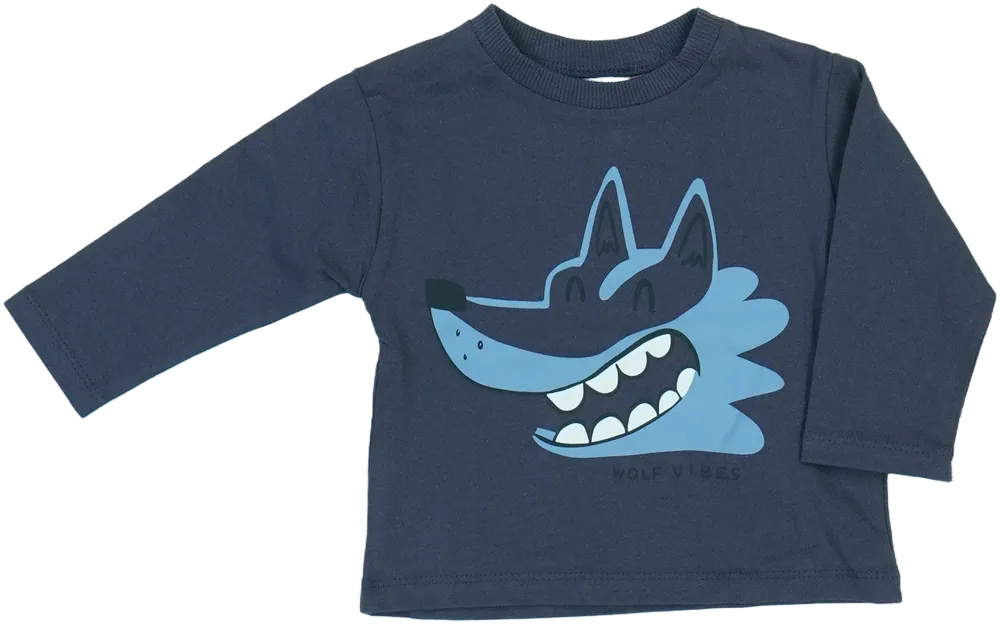 Szürke Zara Hosszú ujjú felső EU 74 / UK 6-9 hónap / US 6-9 hónap