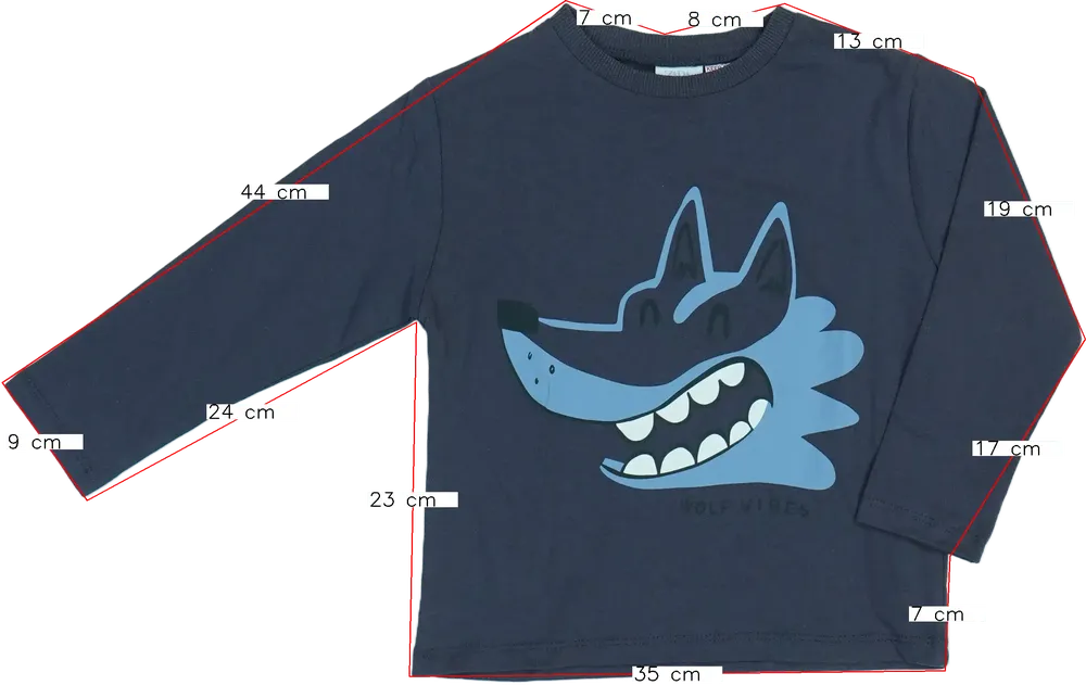 Szürke Zara Hosszú ujjú felső EU 104 / UK 4 év / US 4T/XS