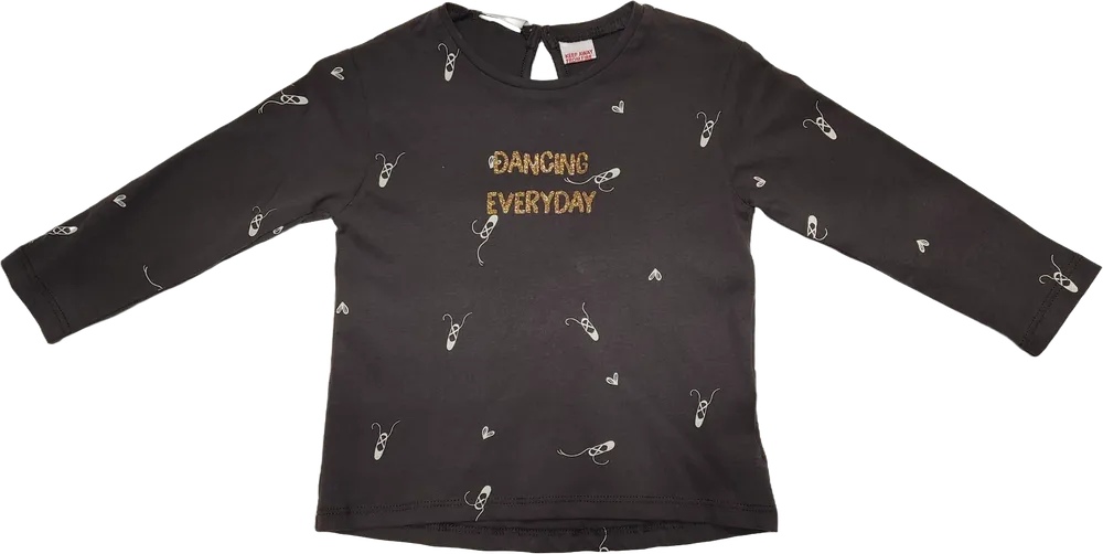 Szürke Zara Hosszú ujjú felső EU 86 / UK 12-18 hónap / US 18 hónap