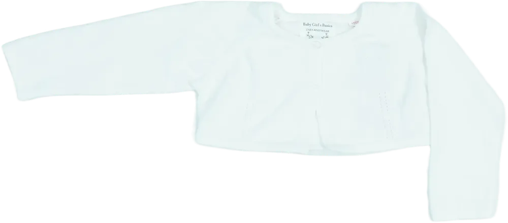 Fehér Zara Bolero EU 80 / UK 9-12 hónap / US 12 hónap