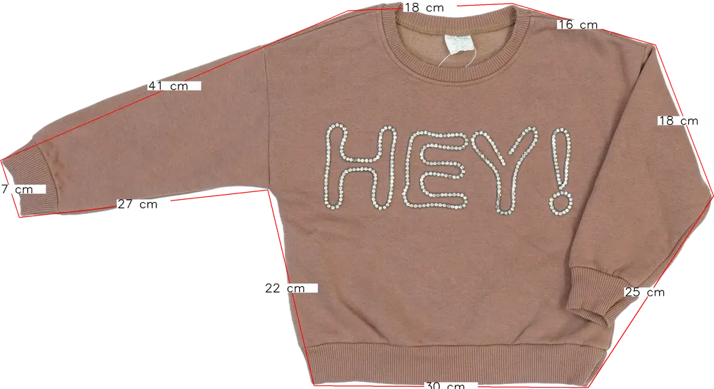 Barna Zara Pulóver EU 110 / UK 5 év / US 5 év/XS