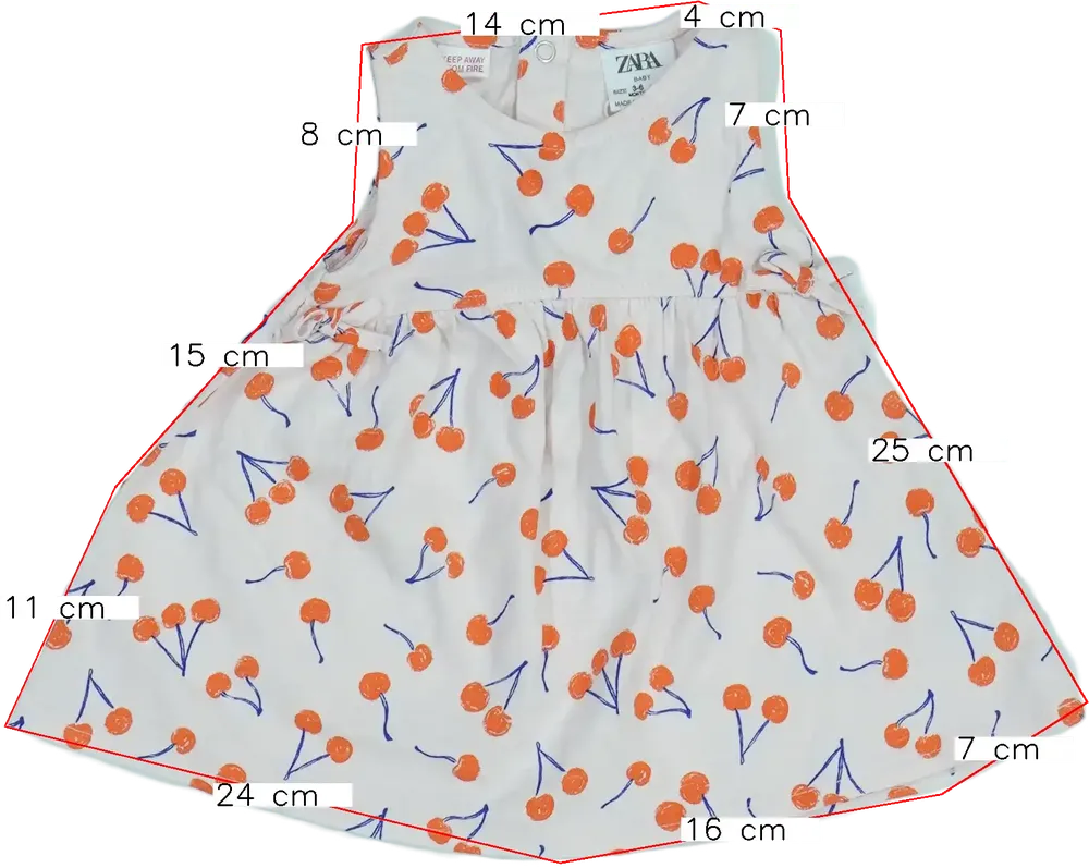 Rózsaszín Zara Ruha EU 68 / UK 3-6 hónap / US 3-6 hónap