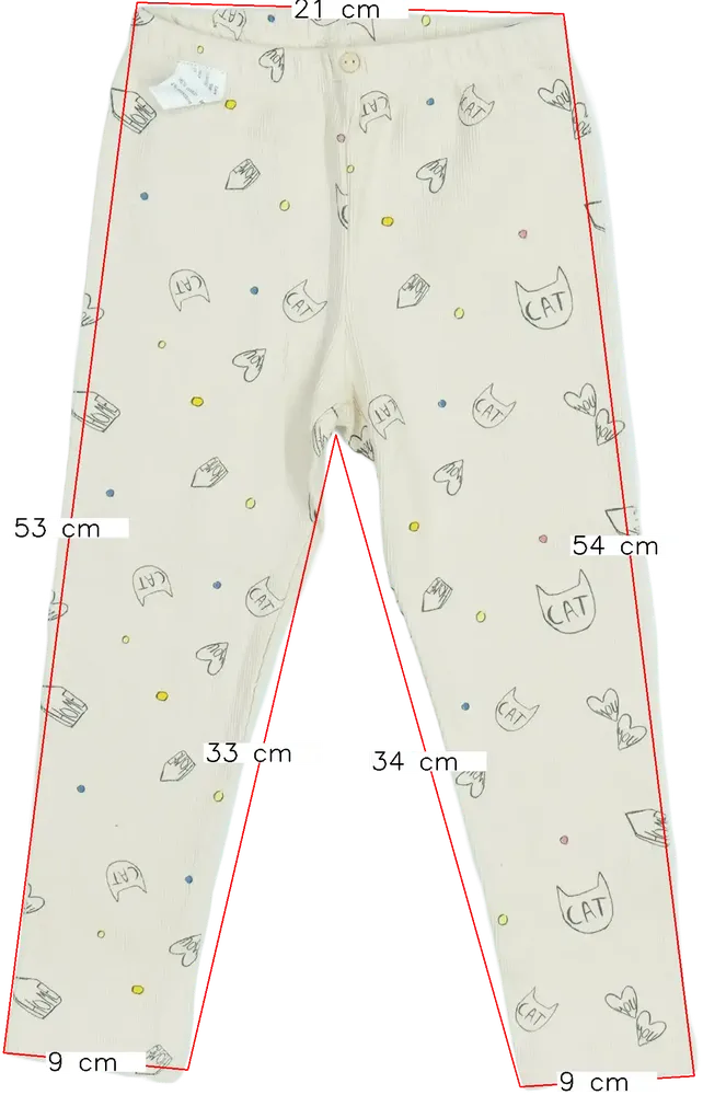 Barna Zara Leggings EU 98 / UK 3 év / US 3T