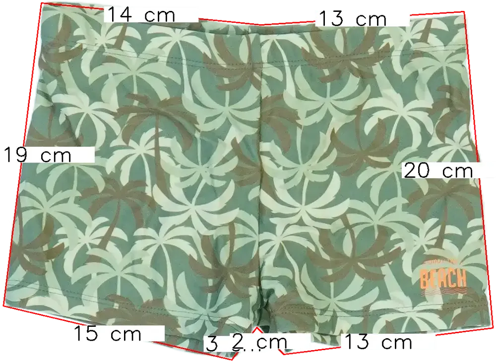 Zöld Zara Fürdőnadrág EU 128 / UK 8 év / US 8 év/M