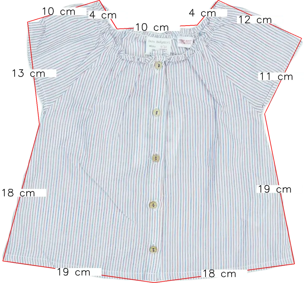 Többszínű Zara Blúz EU 80 / UK 9-12 hónap / US 12 hónap