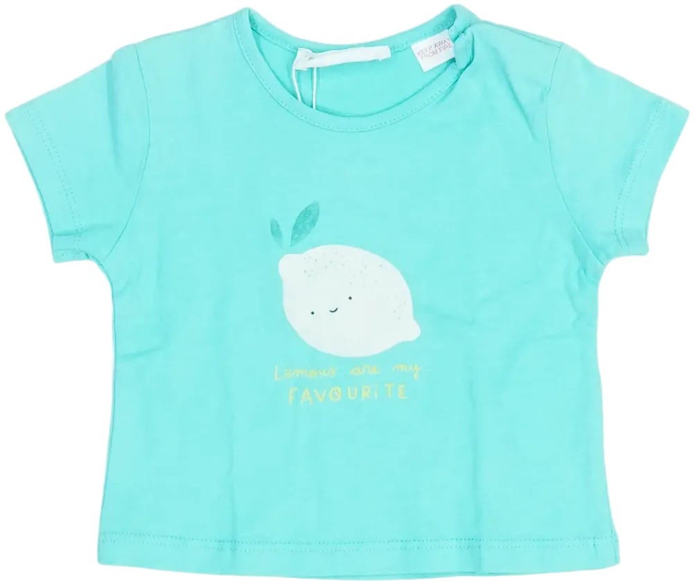 Kék Zara Póló EU 62 / UK 0-3 hónap / US 0-3 hónap