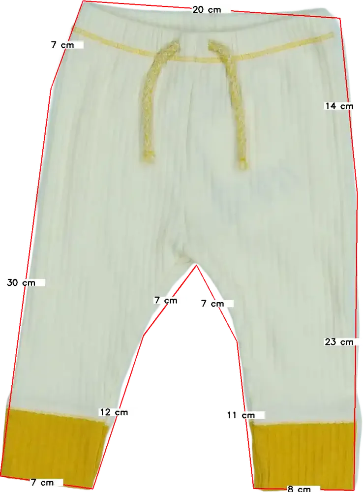 Sárga Zara Baby nadrág EU 68 / UK 3-6 hónap / US 3-6 hónap