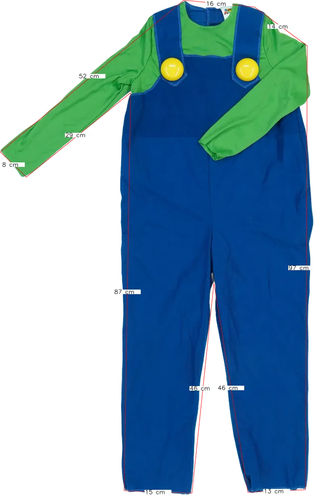 Kék Egyéb Jelmez EU 116 / UK 6 év / US 6 év/S