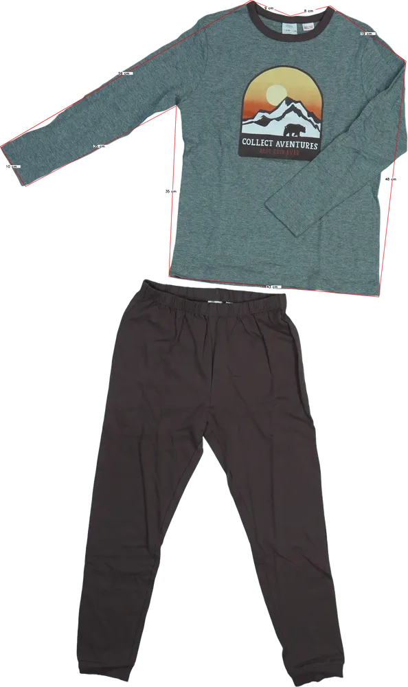 Szürke Zara Pizsama EU 140 / UK 10 év / US 10 év/L