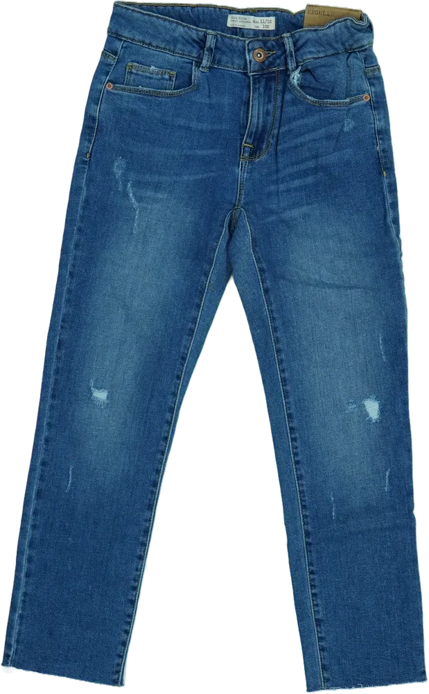 Kék Zara Farmernadrág EU 152 / UK 12 év / US 12 év/L