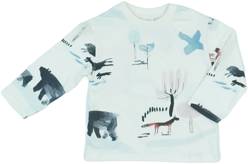 Barna Zara Hosszú ujjú felső EU 80 / UK 9-12 hónap / US 12 hónap