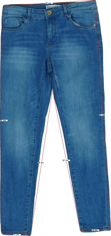 Kék Zara Farmernadrág EU 164 / UK 14 év / US 14 év/XL