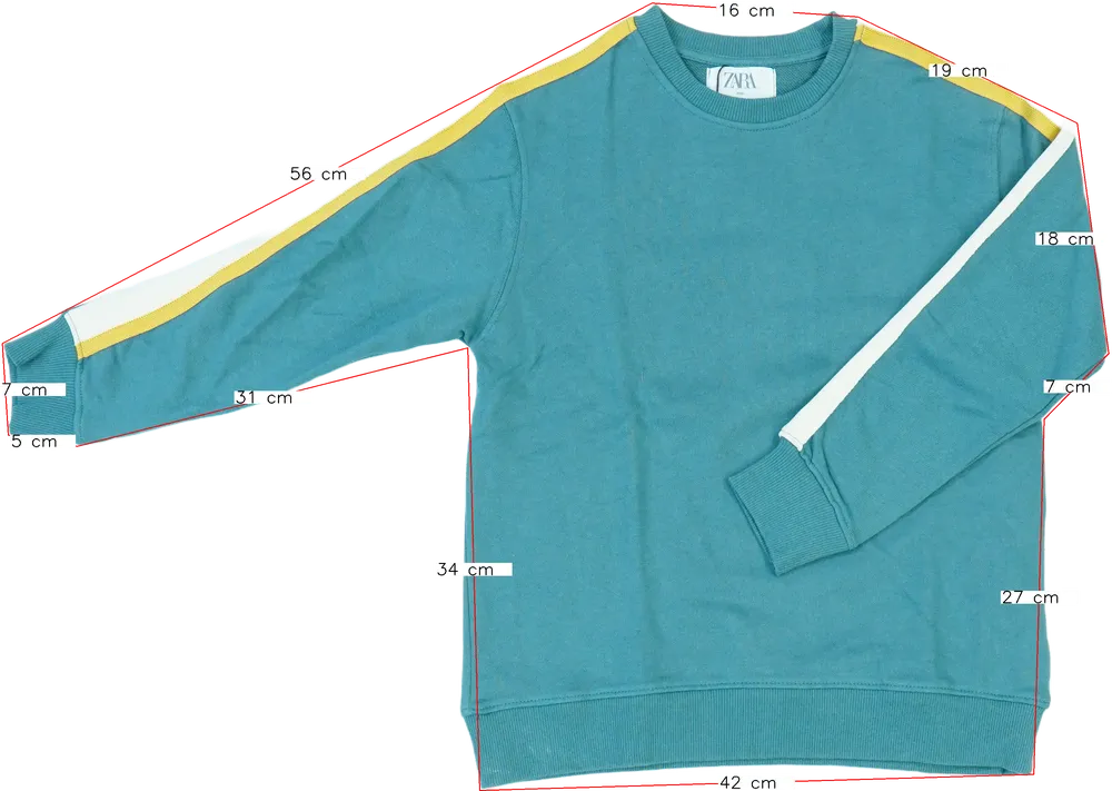 Zöld Zara Pulóver EU 140 / UK 10 év / US 10 év/L