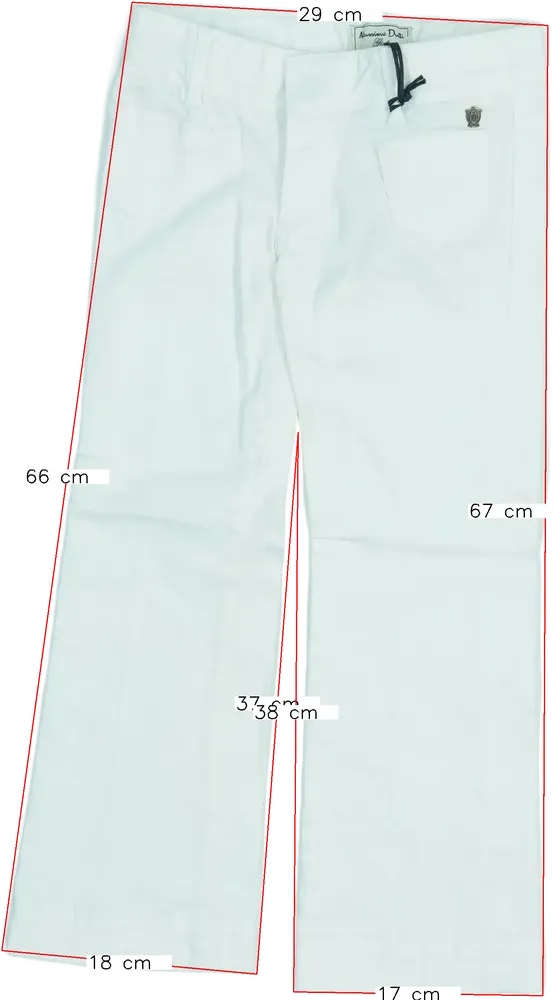 Kék Massimo Dutti Farmernadrág EU 110 / UK 5 év / US 5 év/XS