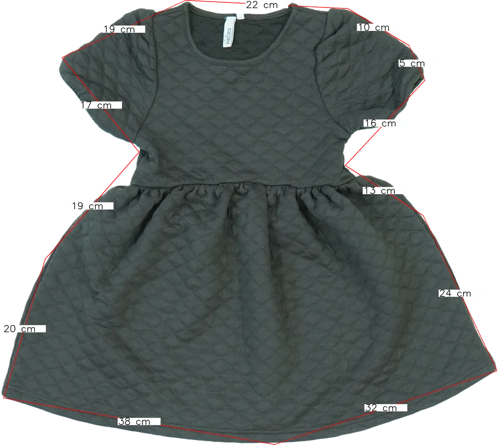 Zöld Little Pieces Ruha EU 116 / UK 6 év / US 6 év/S