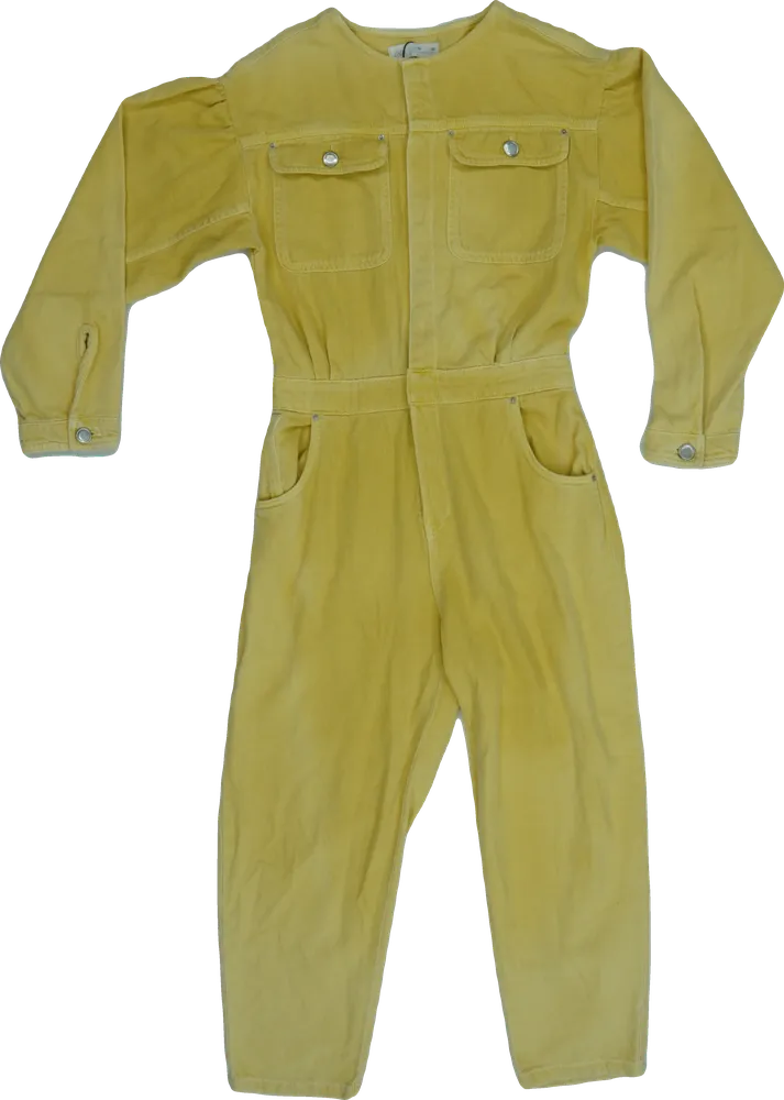Sárga Zara Playsuit / Jumpsuit EU 140 / UK 10 év / US 10 év/L