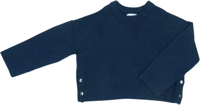 Kék Zara Kötött pulcsi EU 128 / UK 8 év / US 8 év/M
