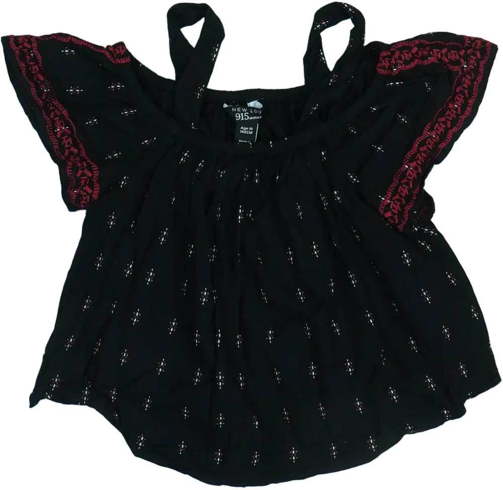 Black New Look Blouse EU 140 / UK 10 years / US 10 years/L