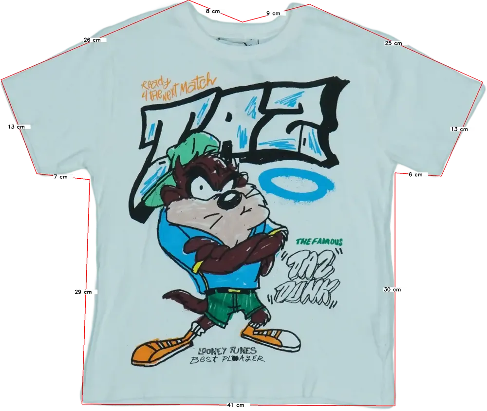 Fehér Zara Póló EU 122 / UK 7 év / US 7 év/M