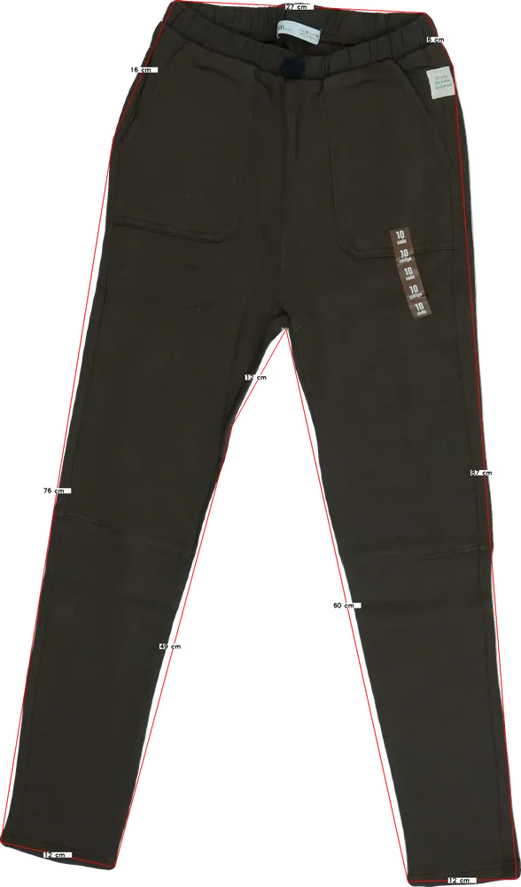 Barna Zara Hosszúnadrág EU 140 / UK 10 év / US 10 év/L