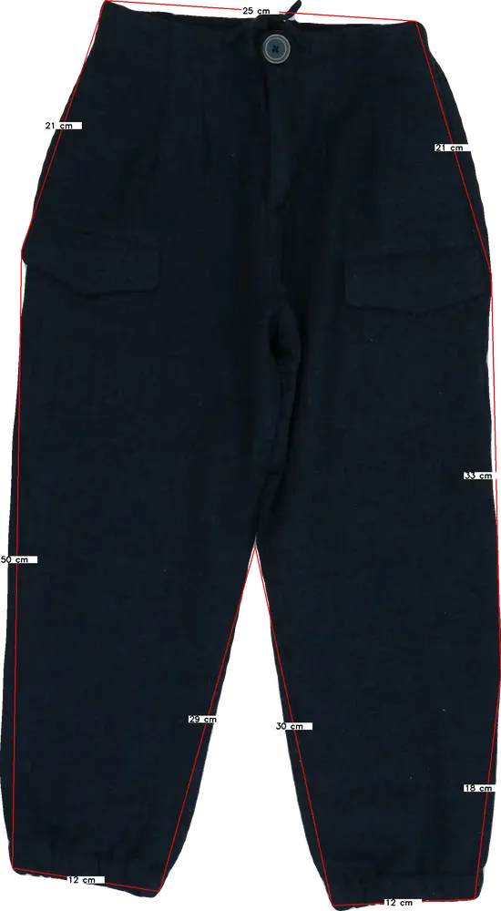 Kék Zara Hosszúnadrág EU 128 / UK 8 év / US 8 év/M