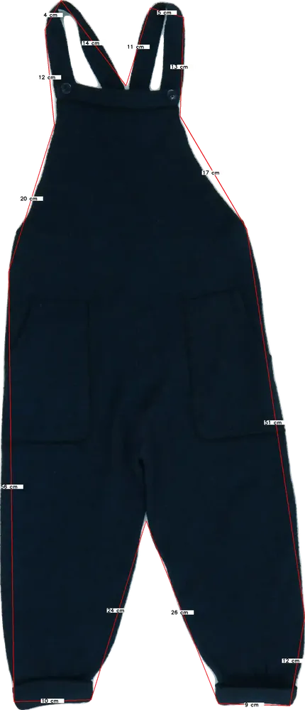 Kék Zara Kantáros hosszú / rövidnadrág EU 110 / UK 5 év / US 5 év/XS