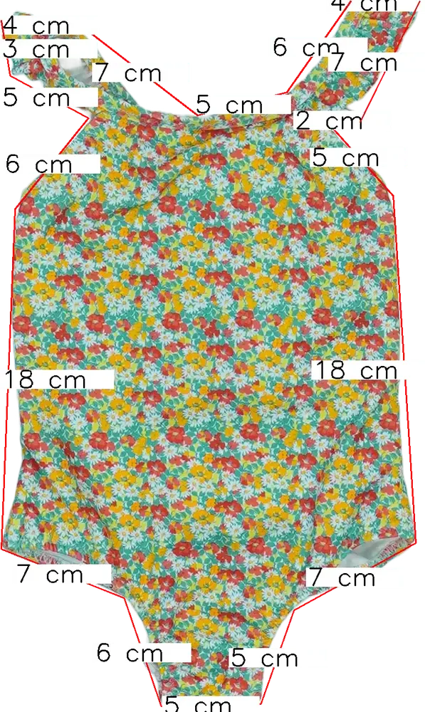 Többszínű Zara Fürdőruha EU 80 / UK 9-12 hónap / US 12 hónap