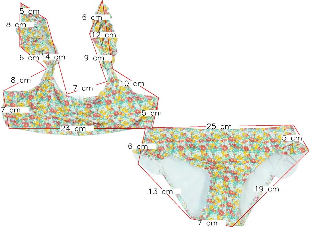 Többszínű Zara Bikini EU 134 / UK 9 év / US 9 év/L