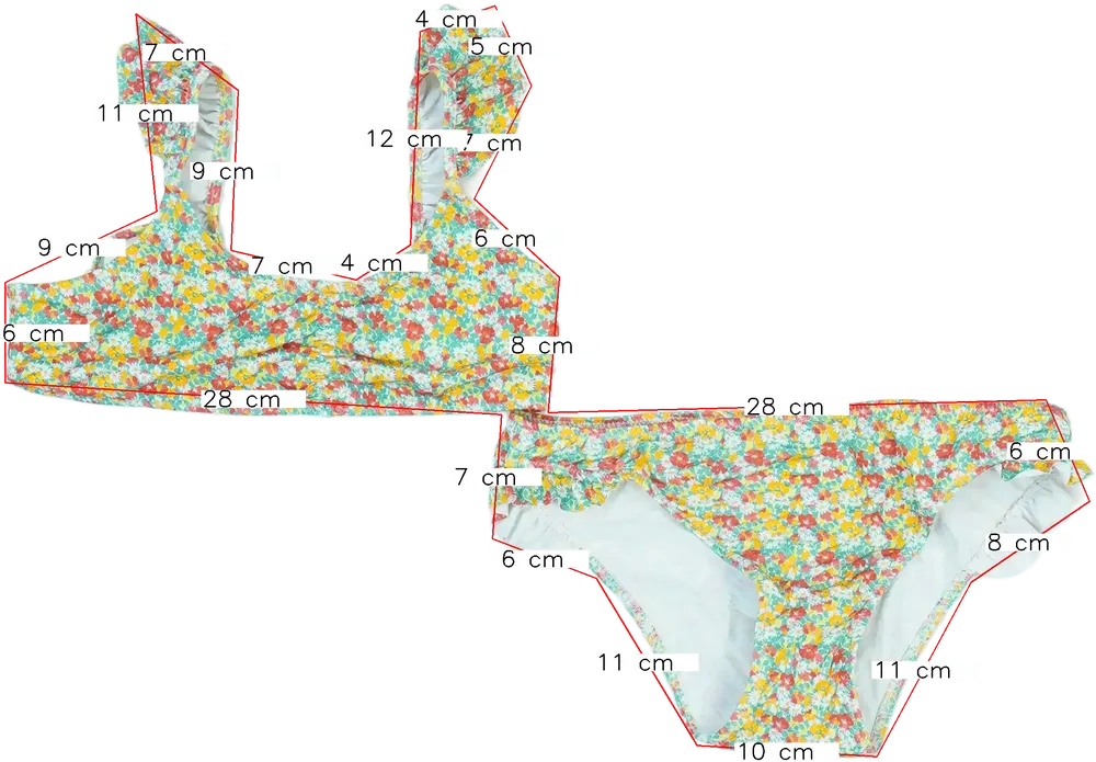 Zöld Zara Bikini EU 152 / UK 12 év / US 12 év/L