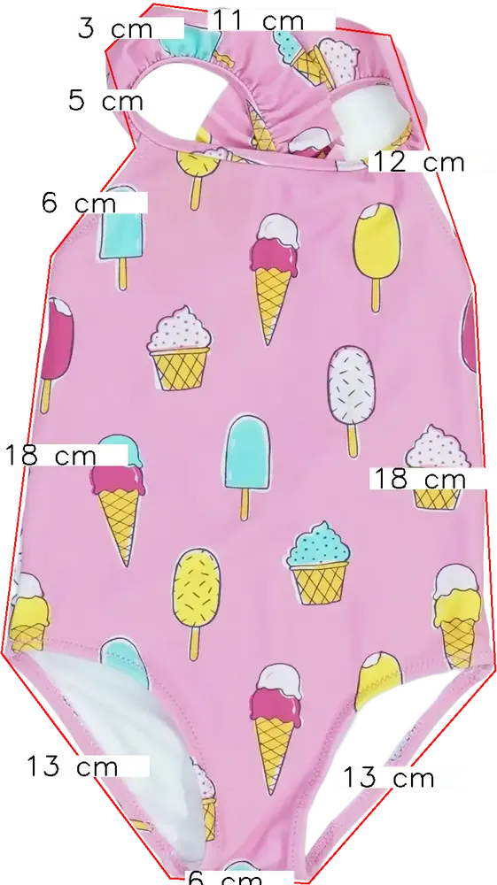 Rózsaszín Zara Fürdőruha EU 92 / UK 2 év / US 2T