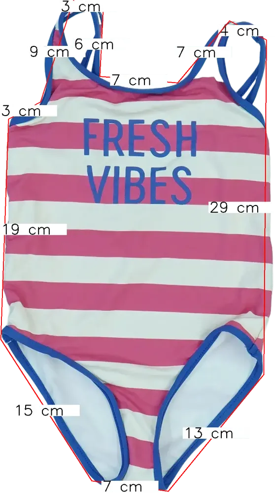 Többszínű Zara Fürdőruha EU 104 / UK 4 év / US 4T/XS